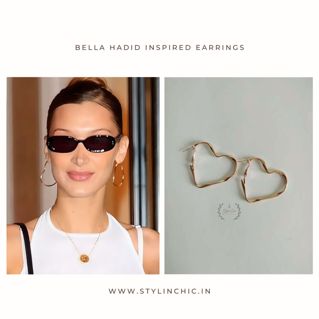 Heart Shape Hoops