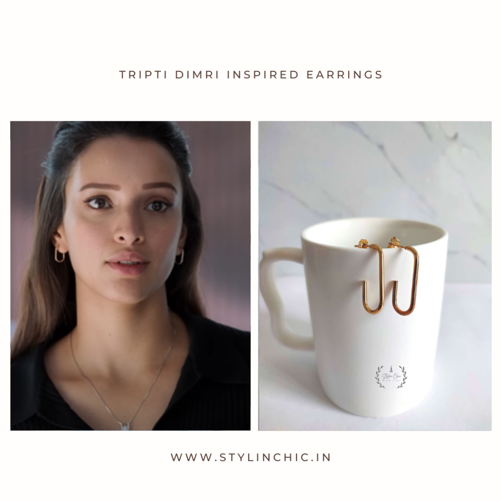 U Shape Earrings 