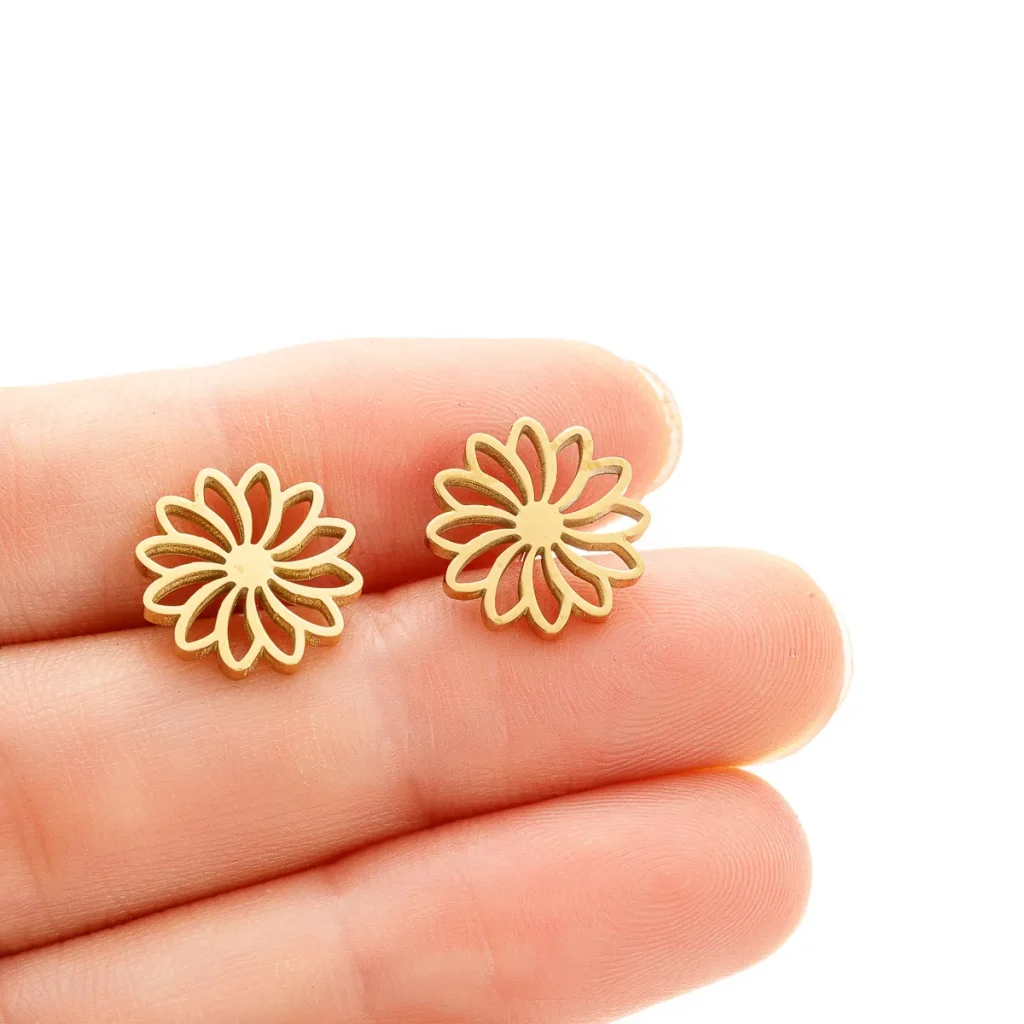 Tiny Flower Earrings