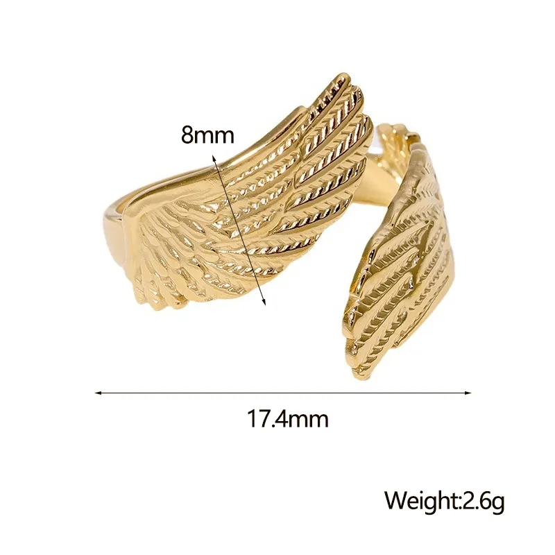 Golden Leaf Ring