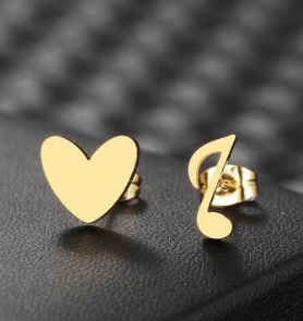 Music Love Earrings